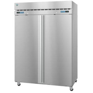 440-DT2AFS 55" Steelheart Series Two Section Commercial Combo Refrigerator Freezer - Solid Doors, Dual Temp, 11