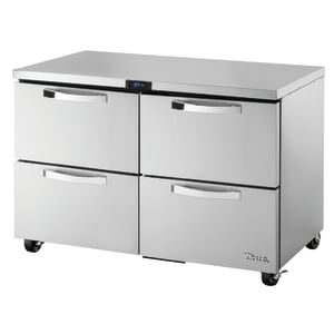 598-TUC48D4ADAHCS1 48" W Undercounter Refrigerator w/ (2) Sections & (4) Drawers, 115v