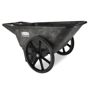 007-564200BK Trash Cart w/ 300 lb Capacity, Black