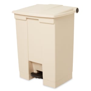 007-6145BE 18 gal Step-On Container - Beige