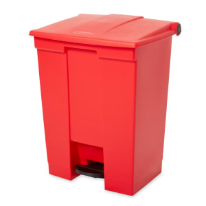 007-6145R 18 gal Step-On Container - Red