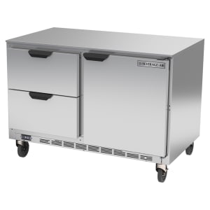118-UCRD48AHC2 48" W Undercounter Refrigerator w/ (2) Section & (1) Door & (2) Drawe...