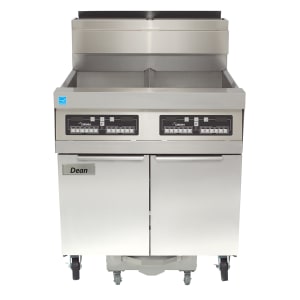 006-SCFD360GNG Gas Fryer - (3) 75 lb Vats, Floor Model, Natural Gas