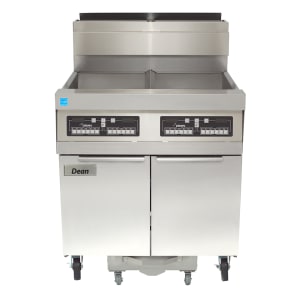 006-SCFD460GNG Gas Fryer - (4) 75 lb Vats, Floor Model, Natural Gas
