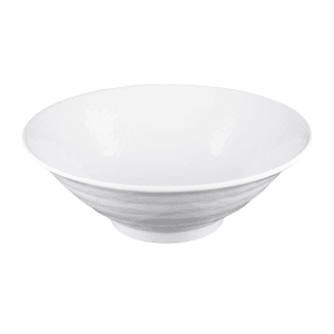 701-D1008RRW 40 oz Round Melamine Bowl, White