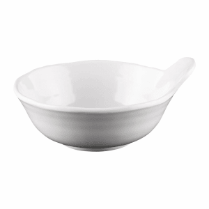 701-D452RRW 6 oz Round Melamine Bowl, White