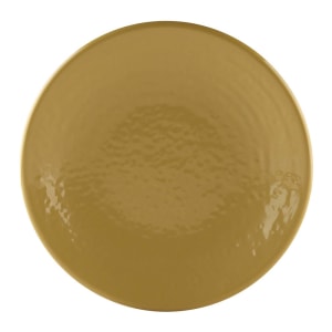 701-D638RROO 6 3/8" Round Melamine Dessert Plate, Olive Oil