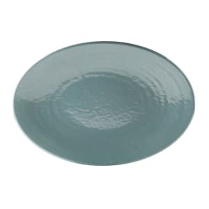 701-D812RRABY 12 3/4" x 8 3/4" Oval Pebble Creek Platter - Melamine, Abyss