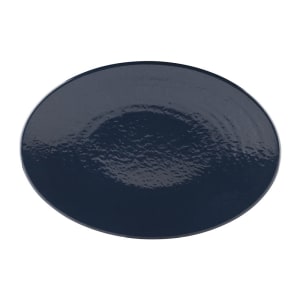 701-D812RRLAP 12 3/4" x 8 3/4" Oval Pebble Creek Platter - Melamine, Lapis
