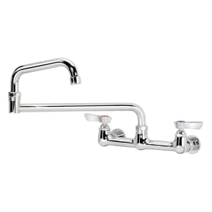 381-12818L Splash Mount Faucet w/ 18" Double Jointed Swing Nozzle 