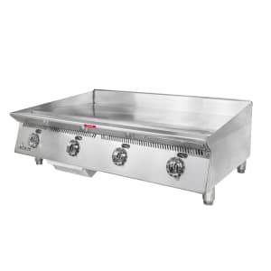 062-848TANG 48" Gas Griddle w/ Thermostatic Controls - 1" Steel Plate, Natural Gas