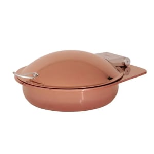 315-2172537 6 qt Induction Chafer - Solid Top, Stainless, Rose Gold