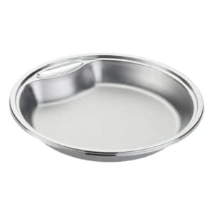 315-3726636 4 qt Insert Pan for Round Chafer, Stainless