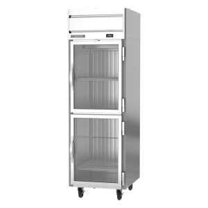 118-HFS1HC1HG 26" One Section Reach In Freezer, (2) Glass Doors, 115v