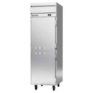 118-HRS1HC1HS 26" One Section Reach In Refrigerator, (2) Right Hinge Solid Doors, 115v