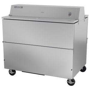118-STF49HC1S Milk Cooler w/ Top & Side Access - (768) Half Pint Carton Capacity, 115v