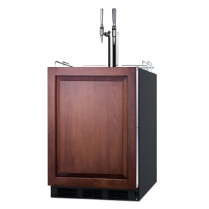 162-SBC58BBIIFNCFTWI 24" Draft Nitro Cold Brew Coffee Dispenser - (1) Column & (2) Taps,...