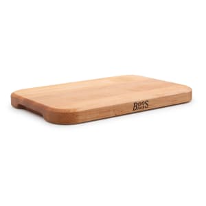 416-CB4CM120801 Wood Cutting Board w/ Finger Grips - 12"W x 8"D x 1"H, Maple