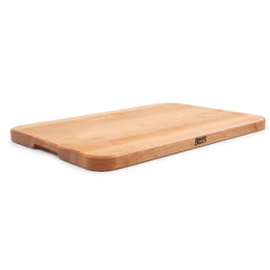 416-CB4CM171201 Wood Cutting Board w/ Finger Grips - 17"W x 12"D x 1"H, Maple