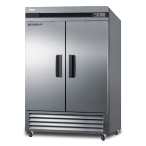162-AFS49ML 56" Two Section Medical Freezer - Stainless Steel, 115v