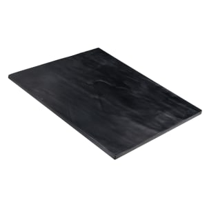 166-FSLT10 10" x 8" Rectangular Endurance Platter - Melamine, Faux Slate