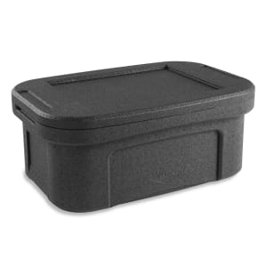 175-VEPPT308 Full Size Insulated Food Carrier - 28 1/4"W x 19 1/4"D x 12"H, Black