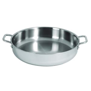 315-84606040A 15 3/4" Stainless Steel Paella Pan