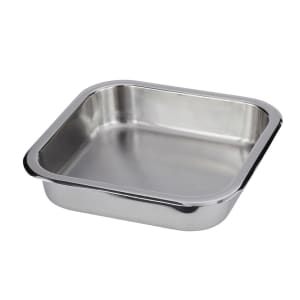 315-2746623 4 qt Square Insert for 2274 5/23 Chafing Dish, Stainless Steel