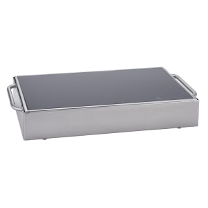 315-STS1220TSS Rectangular Riser for ST-1220-T Warming Tray - 22" x 14", Stainless Stee...