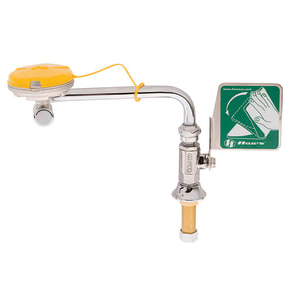 064-EW7612 Deck Mount Eyewash Unit - Swing Away, Polished Chrome