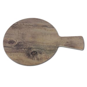 701-M7RWDW 7" Round Fo Bwa Serving Board - Melamine, Faux Driftwood
