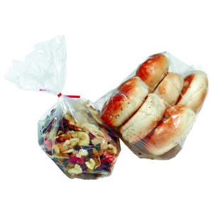 909-6G083015 TUF-R® Side Gusset Food Storage Bag/Ice Bucket Liner - 15" x 8", Poly