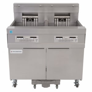 006-21814EF2403 Electric Fryer - (2) 60 lb Vats, Floor Model, 240v/3ph