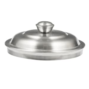 166-OLID 3 3/4" Mini Replica Trash Can Server Lid - Stainless