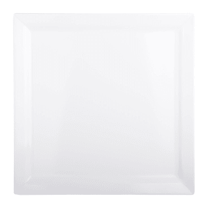 701-DS1225W 12 1/4" Square Melamine Dinner Plate, White