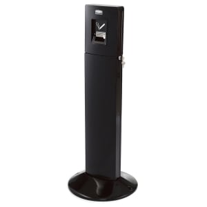 007-FGR93400BK Pole Cigarette Receptacle - Snuff Plate