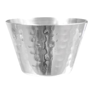166-HAMSC4 4 oz Sauce Cup - Hammered-Finish Stainless
