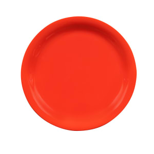 284-NP7RO 7 1/4" Round Melamine Salad Plate, Rio Orange