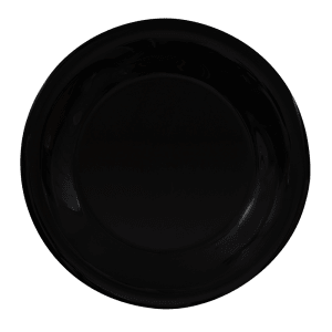 284-WP9BK 9" Round Melamine Dinner Plate, Black