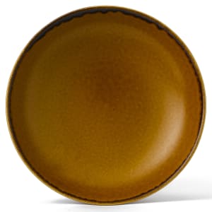 245-HB248 40 oz Round Harvest Bowl - Ceramic, Brown