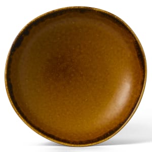 245-HB253 38 oz Round Harvest Trace Bowl - Ceramic, Brown