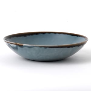 245-HBL18 15 oz Round Harvest Bowl - Ceramic, Blue