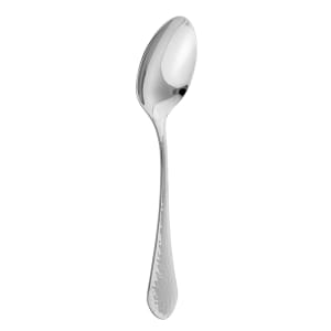 450-T8002 8 1/8" Dinner Spoon with 18/10 Stainless Grade, Stone Pattern