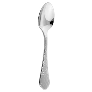 450-T8011 4 3/8" Demitasse Spoon with 18/10 Stainless Grade, Stone Pattern