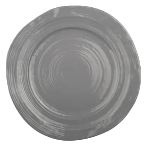 701-D101G 10" Round Melamine Dinner Plate, Gray
