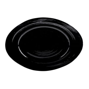 701-M16512OVB 16 1/2" x 12" Oval Della Terra Dish - Melamine, Black