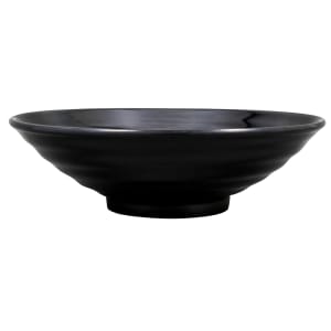 284-ML78BK 1 qt Round Melamine Serving Bowl, Black