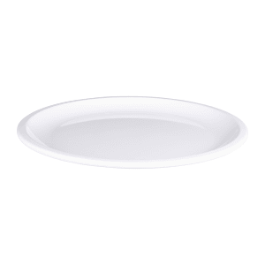 701-M14118RW 14" Round Olympus Platter - Melamine, White