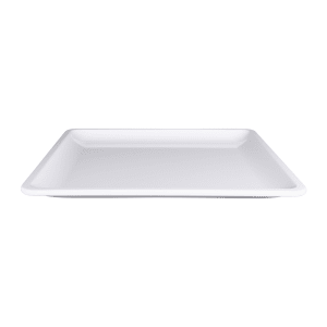701-M16118SQW 16" Sqaure Olympus Platter - Melamine, White