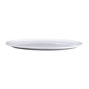 701-M2115OVW 21" x 15" Oval Olympus Platter - Melamine, White